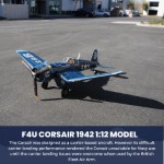 AJ007 F4U Corsair 1942 1:12 
